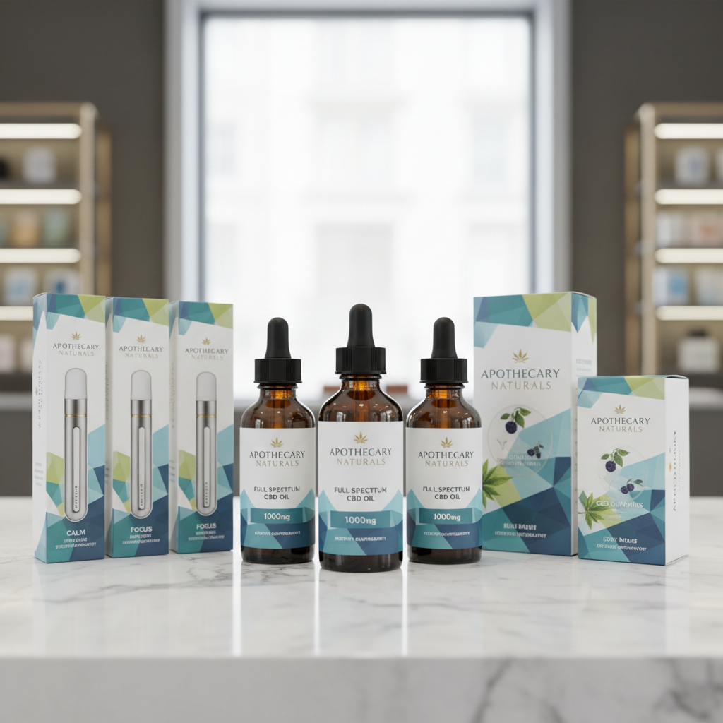Packaging CBD personnalise