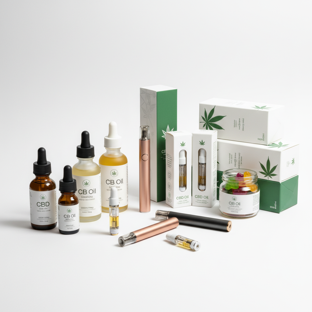 Collection produits CBD
