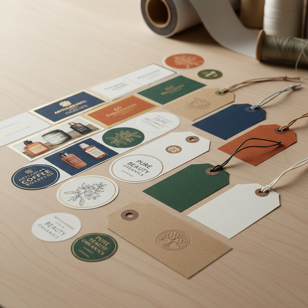 Étiquettes personnalisées